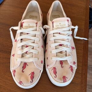 kate spade Women's Pink Seahorse Sneakers
